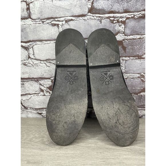 Petrucha Handmade Black Leather Slip On Casual Flats Shoes Women’s 41EU/10.5M US - Picture 6 of 16